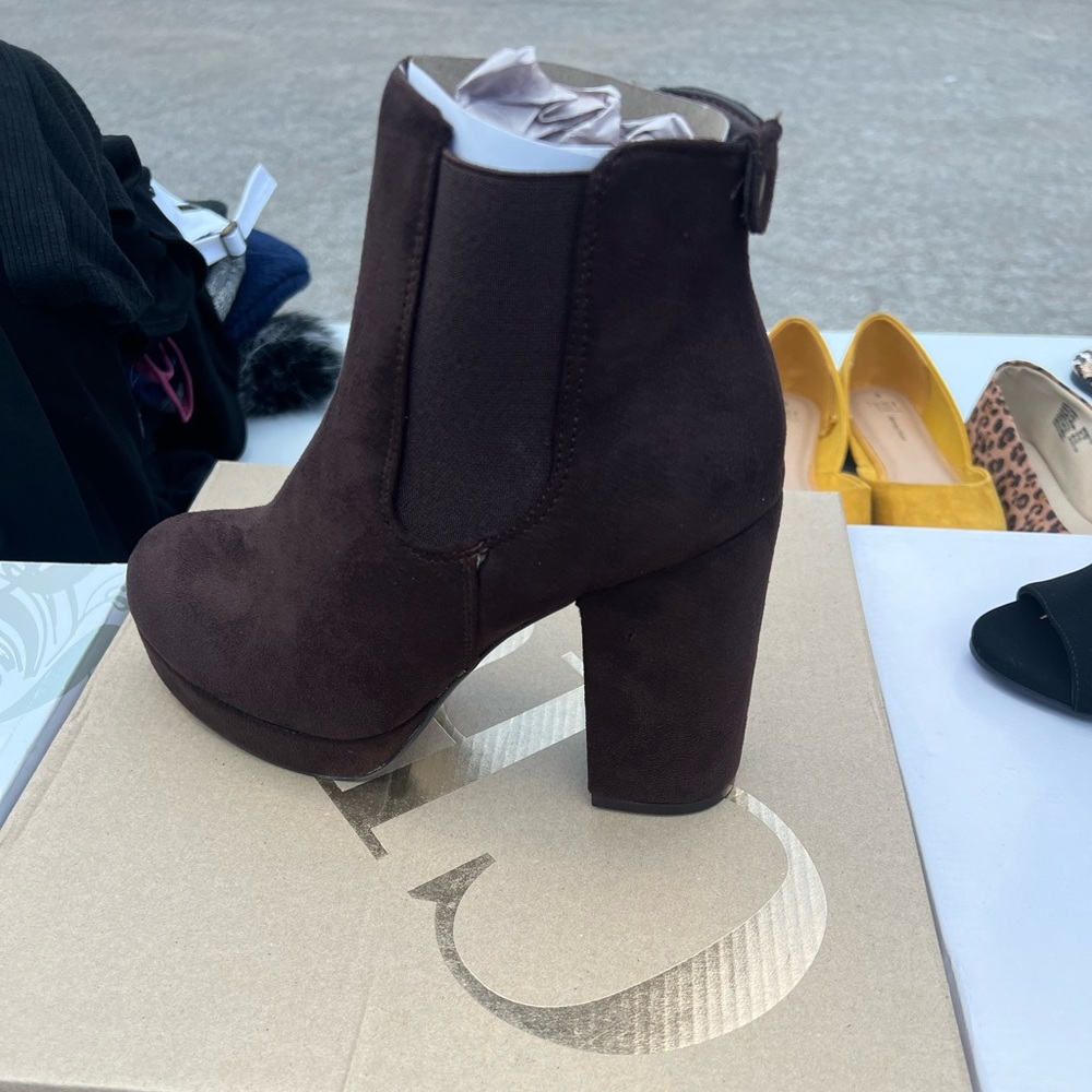 Charlotte Russe boots. Never worn. Size 8.